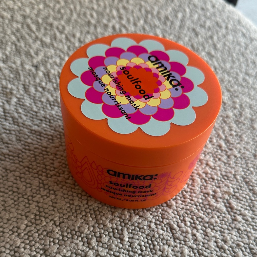 Amika Soulfood Mask in Orange and Pink